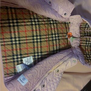 Burberry coat size 12m like new worn a couple times just got out of the cleaners